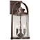 Travessa Bronze 16 1/2" High Outdoor Wall Light