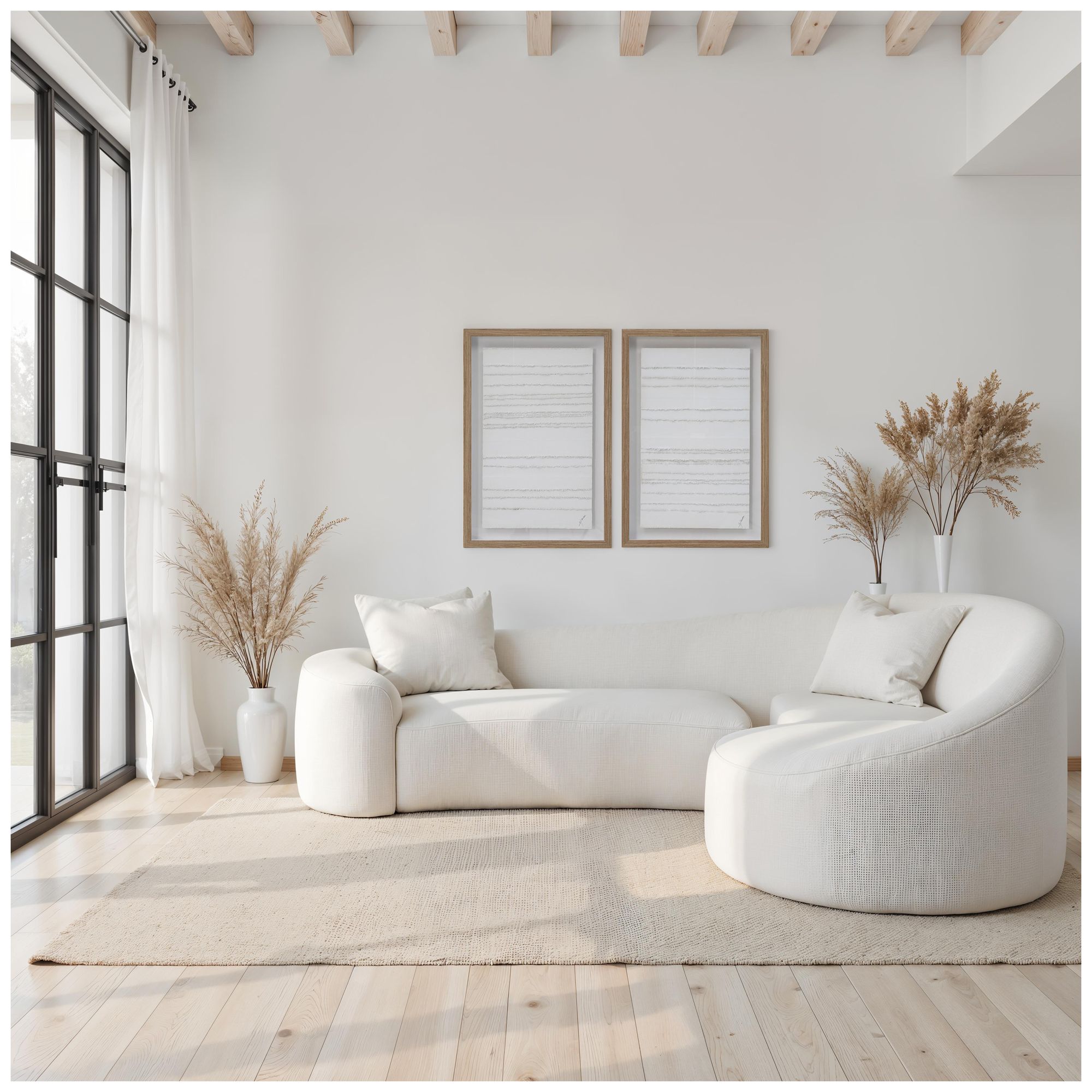 Image 4 Trax 20.0" Wide Wall Decor, Printed Artwork (2 Piece Set) more views