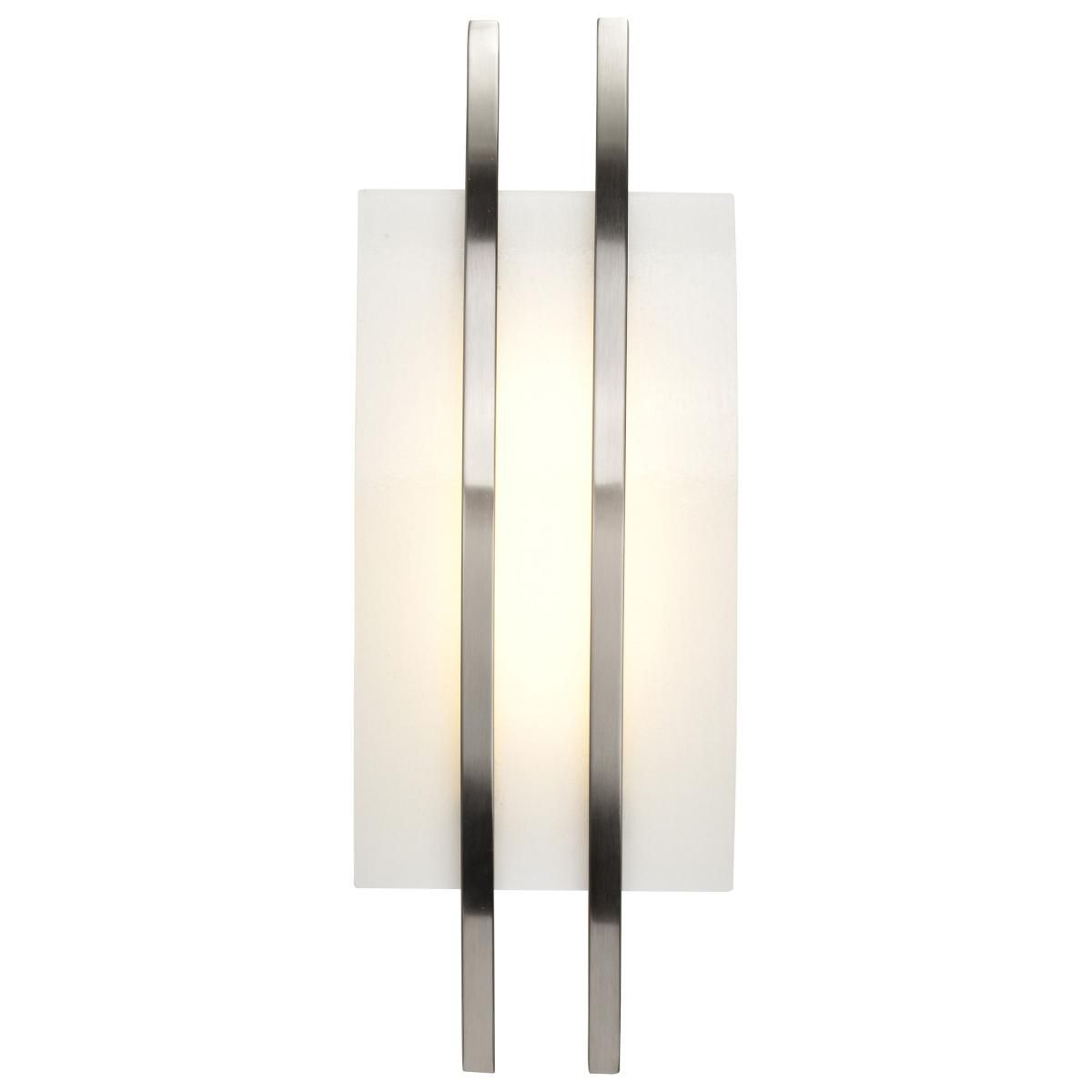Image 5 Trax 20" High Brushed Nickel LED Wall Sconce more views