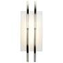 5_Trax 20" High Brushed Nickel LED Wall Sconce more views