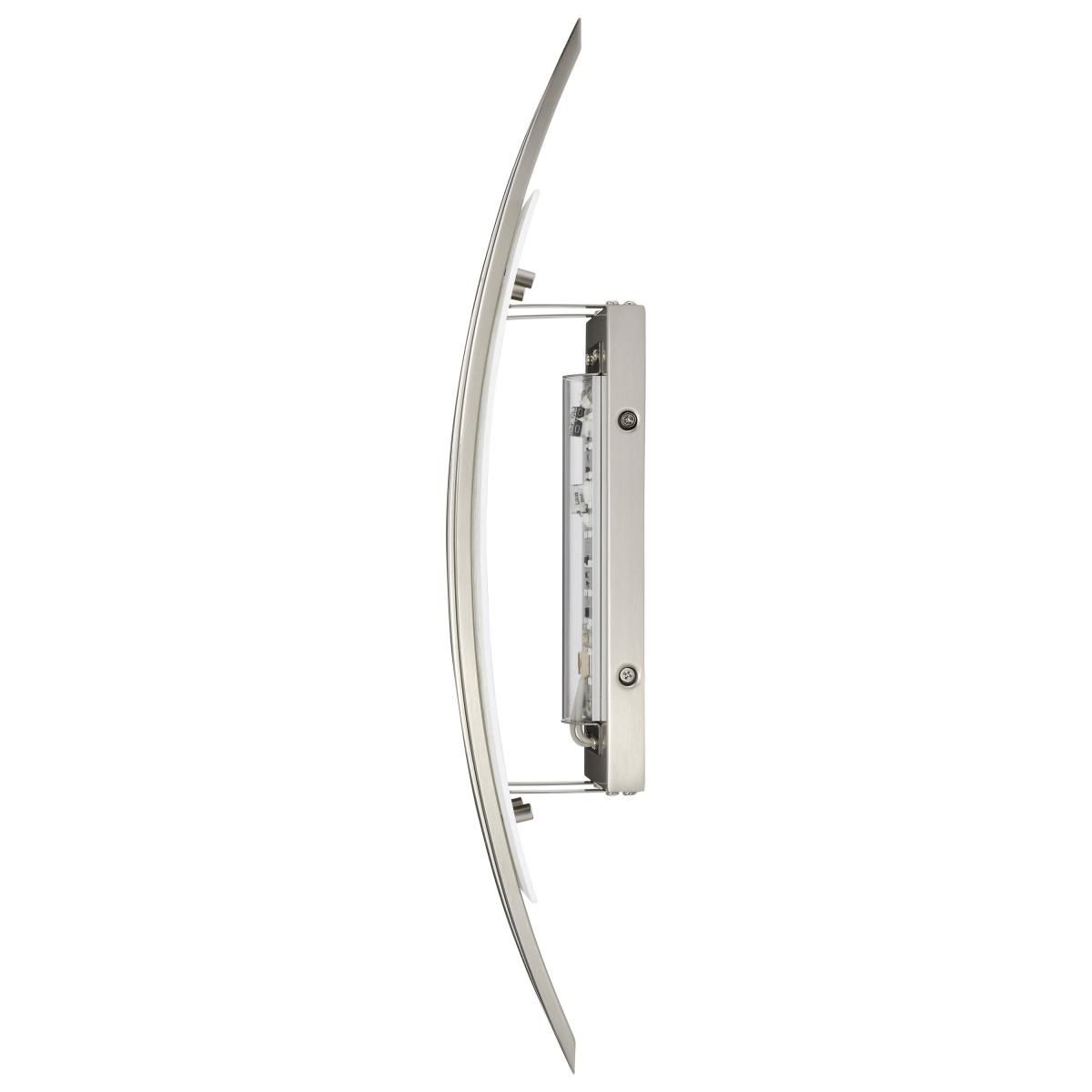 Image 6 Trax 20" High Brushed Nickel LED Wall Sconce more views