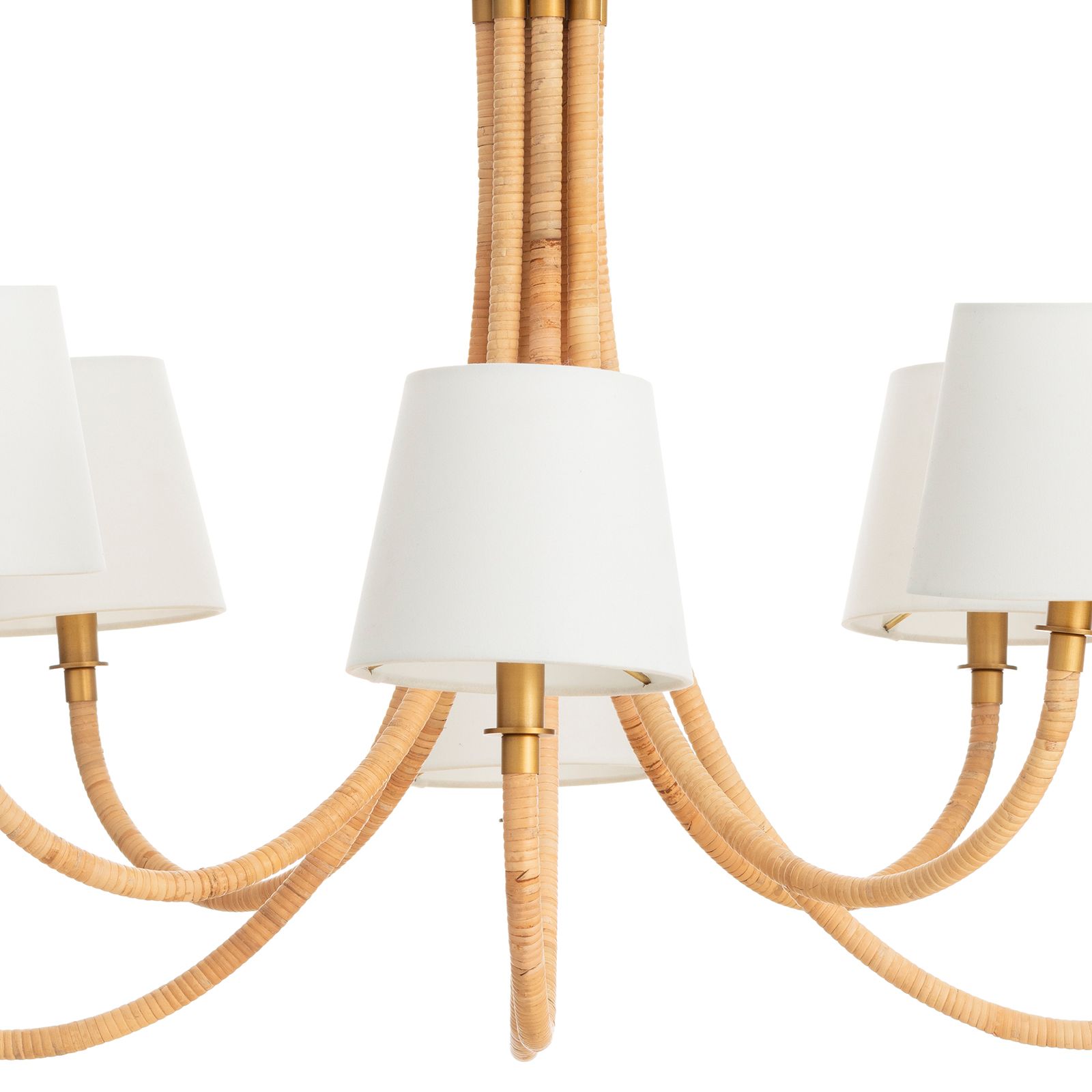 Image 2 Treble Chandelier Brown more views