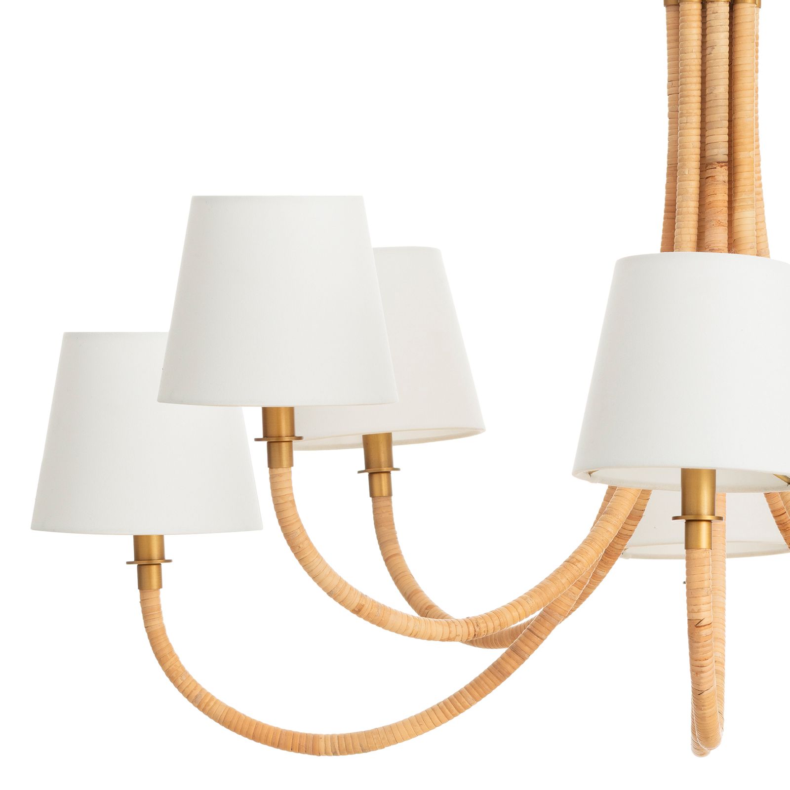 Image 3 Treble Chandelier Brown more views