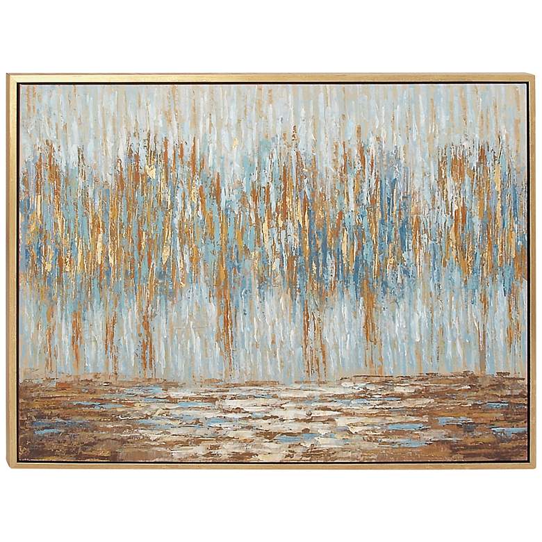 Image 1 Tree 47 inch Wide Rectangular Framed Canvas Wall Art