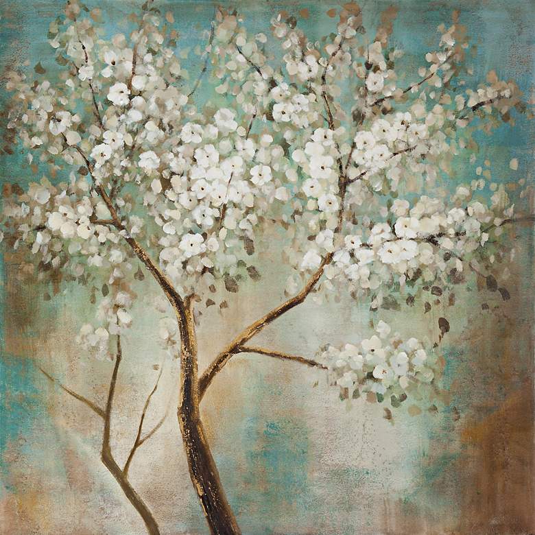 Image 1 Tree in Bloom 20 inch Square Wall Art