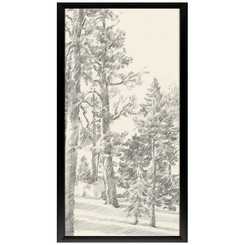Image 1 Tree Study I 27"W x 51"H Framed Art