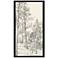 Tree Study I 27"W x 51"H Framed Art