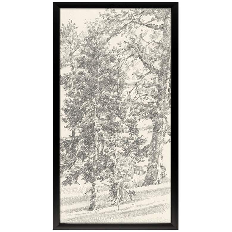 Image 1 Tree Study II 27"W x 51"H Framed Art
