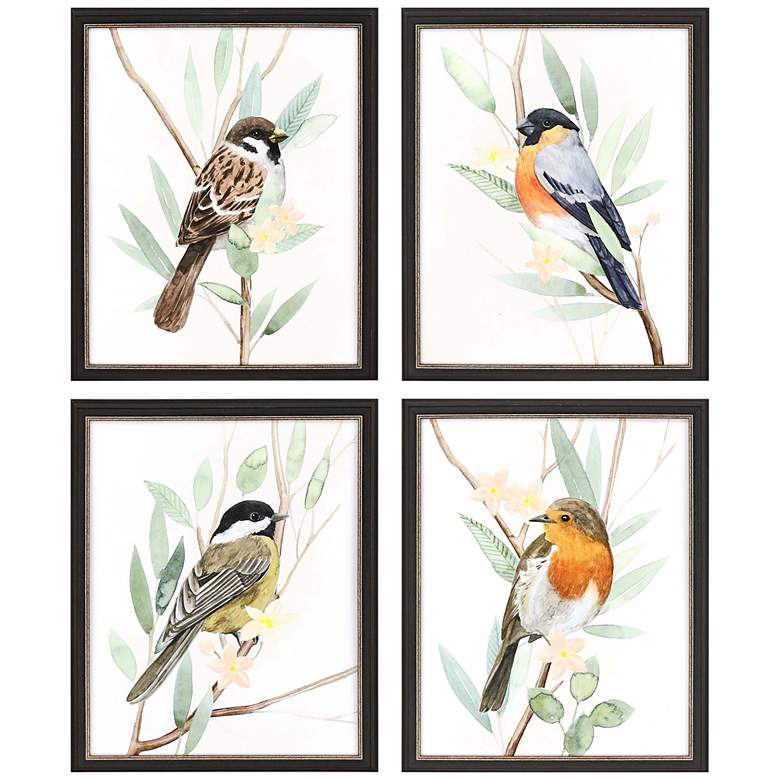 Image 2 Tree Toppers 22" High 4-Piece Framed Shadow Box Wall Art Set