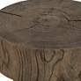 3_Tree Trails 22" High x 12 1/2" Wide Reclaimed Oak Accent Table more views
