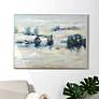 1_Trees In The Hill 48"W x 36"H Canvas Framed Wall Art
