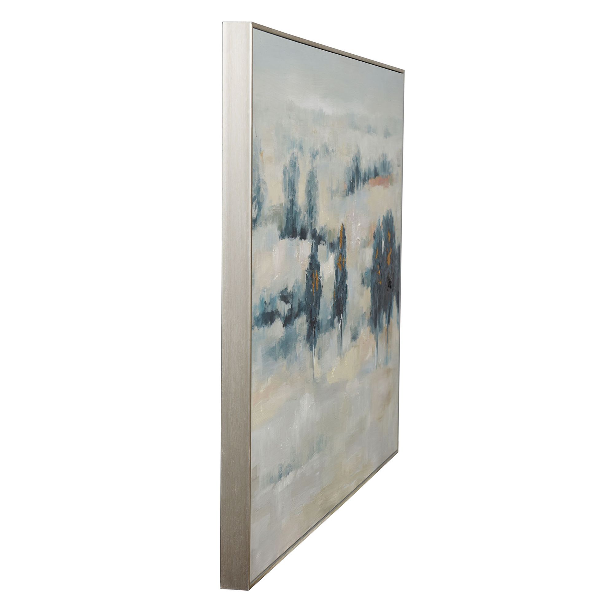 Image 3 Trees In The Hill 48"W x 36"H Canvas Framed Wall Art more views