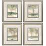1_Treescape Study 18"W x 20"H Framed Art Set of 4