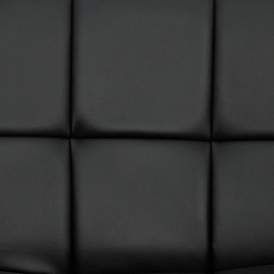 Image3 of Trek Black Faux Leather Swivel Bar Stools Set of 2 more views