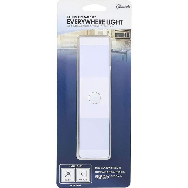 Image 7 Trekker 1 1/2" Wide White LED Everywhere Bar Light more views