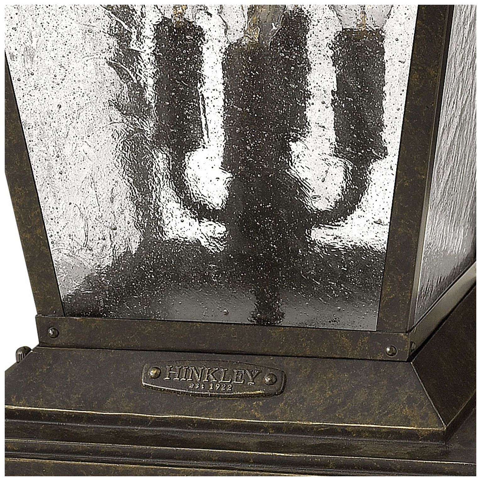 Image 3 Trellis 19 3/4" High Bronze 4-Light LED Outdoor Pier Light more views