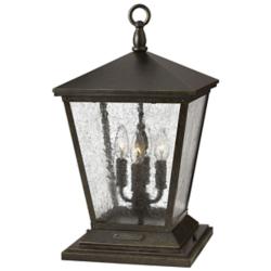Trellis 19 3/4" High Regency Bronze Outdoor Post Light