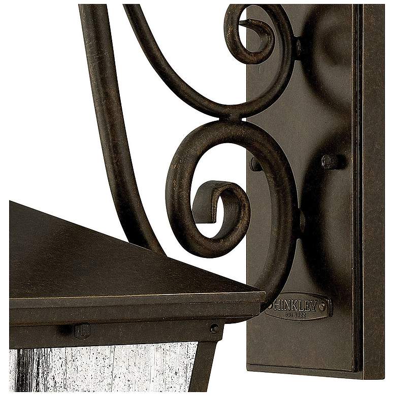Image 2 Trellis 19 3/4" High Regency Bronze Outdoor Wall Light more views