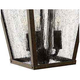 Image5 of Trellis 19 3/4" High Regency Bronze Outdoor Wall Light more views