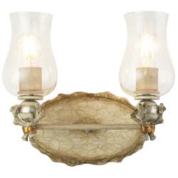 Trellis 2-Light Vanity In Bone