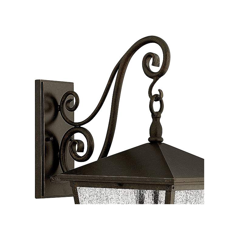 Image 2 Trellis 22 1/4 inchH Regency Bronze LED Outdoor Wall Light more views