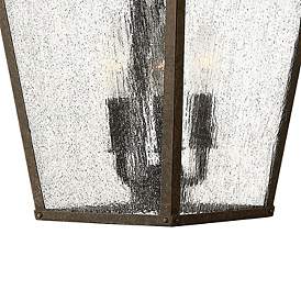 Image4 of Trellis 23 1/4"H Regency Bronze LED Outdoor Hanging Light more views