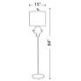 4_Trellis Putty Silver Leaf Floor Lamp more views