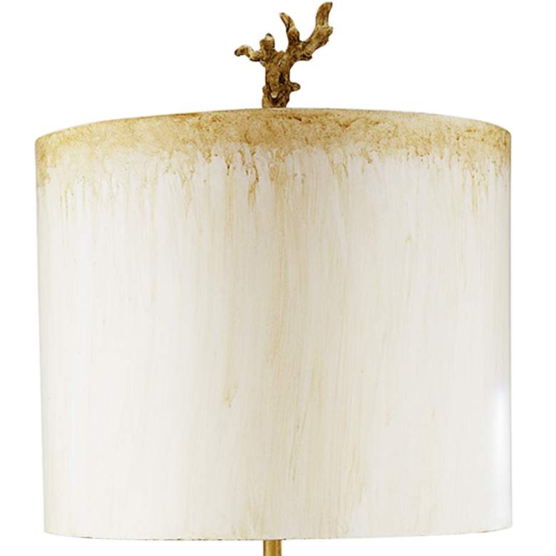 Image 2 Trellis Putty Silver Leaf Table Lamp more views