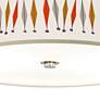 Tremble 14" Wide Giclee Energy Efficient Ceiling Light