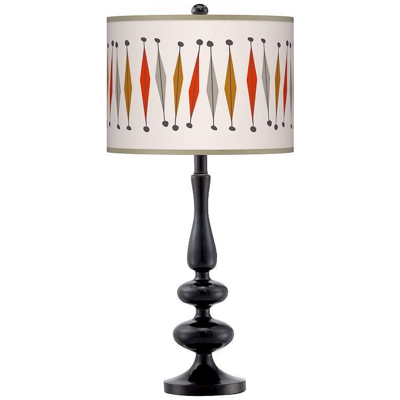 Image 1 Tremble Giclee Paley Black Table Lamp