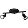 Tremendo 2 Lt Fixed Track Light Structured Black Finish, 40W