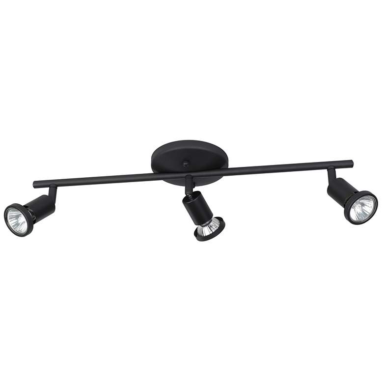 Image 1 Tremendo 3 Lt Fixed Track Light Structured Black Finish, 40W