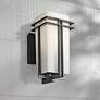 Tremillo Collection Black 11 3/4" High Outdoor Wall Light