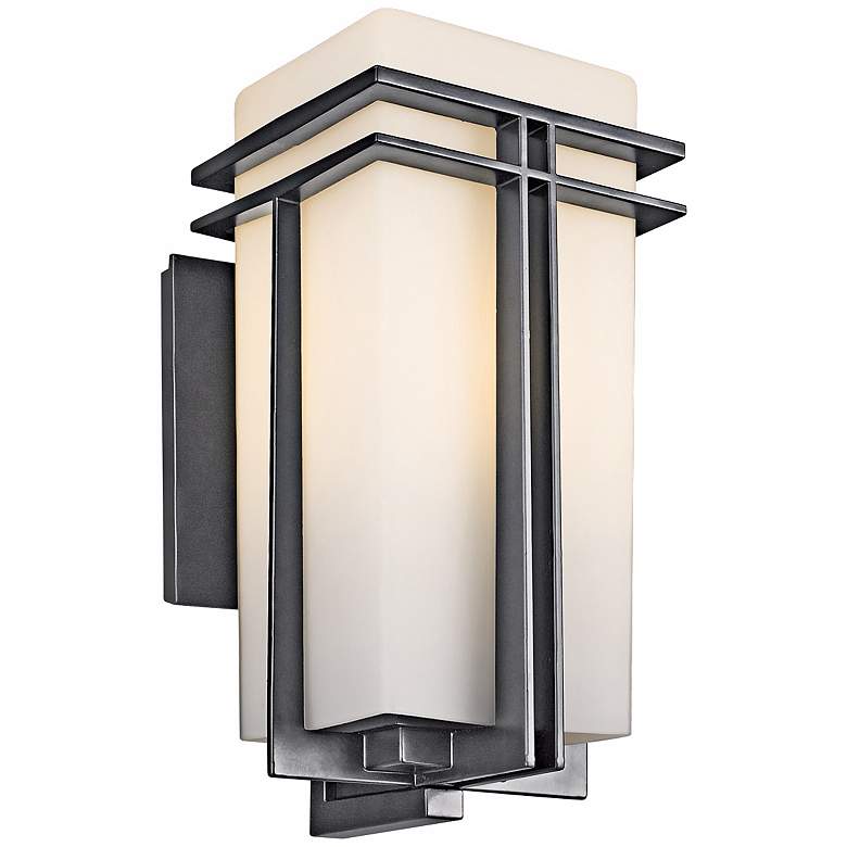 Image 1 Tremillo Collection Black 17 1/2" High Outdoor Wall Light