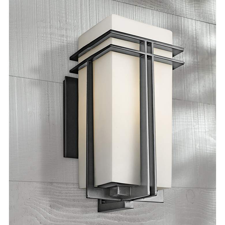 Image 1 Tremillo Collection Black 20 1/2" High Outdoor Wall Light