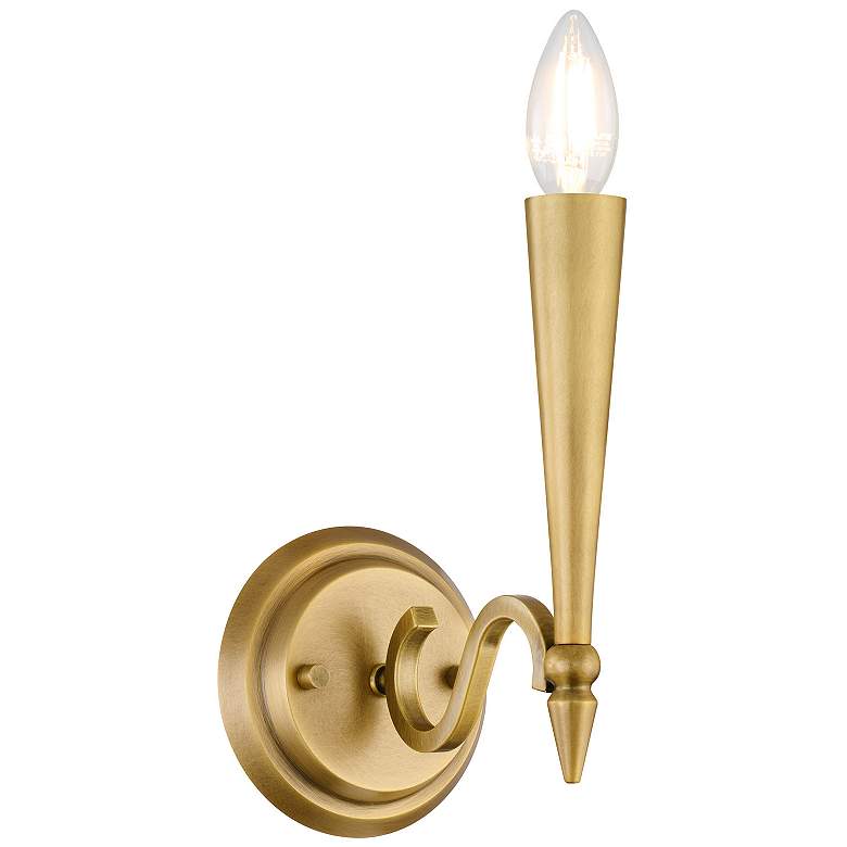 Image 1 Tremont 1-Light Wall Sconce in Riviera Brass