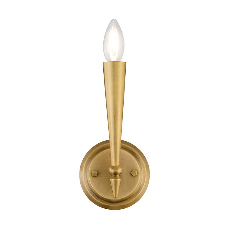 Image 3 Tremont 1-Light Wall Sconce in Riviera Brass more views