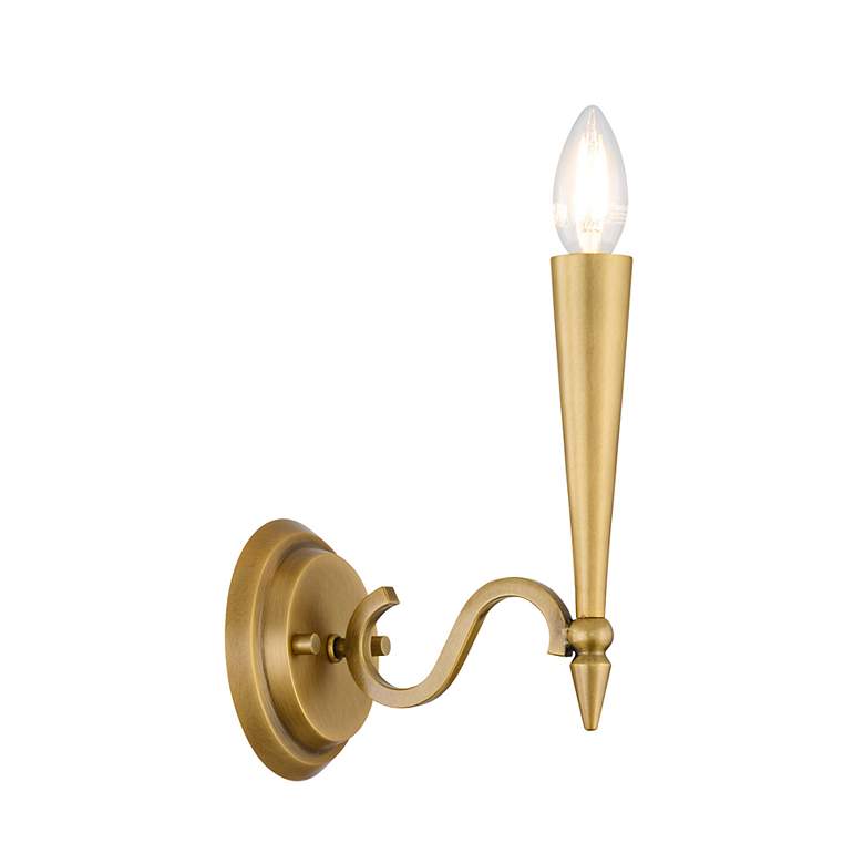 Image 4 Tremont 1-Light Wall Sconce in Riviera Brass more views