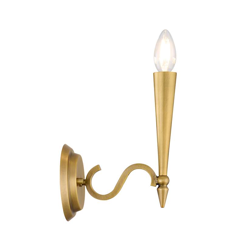 Image 5 Tremont 1-Light Wall Sconce in Riviera Brass more views