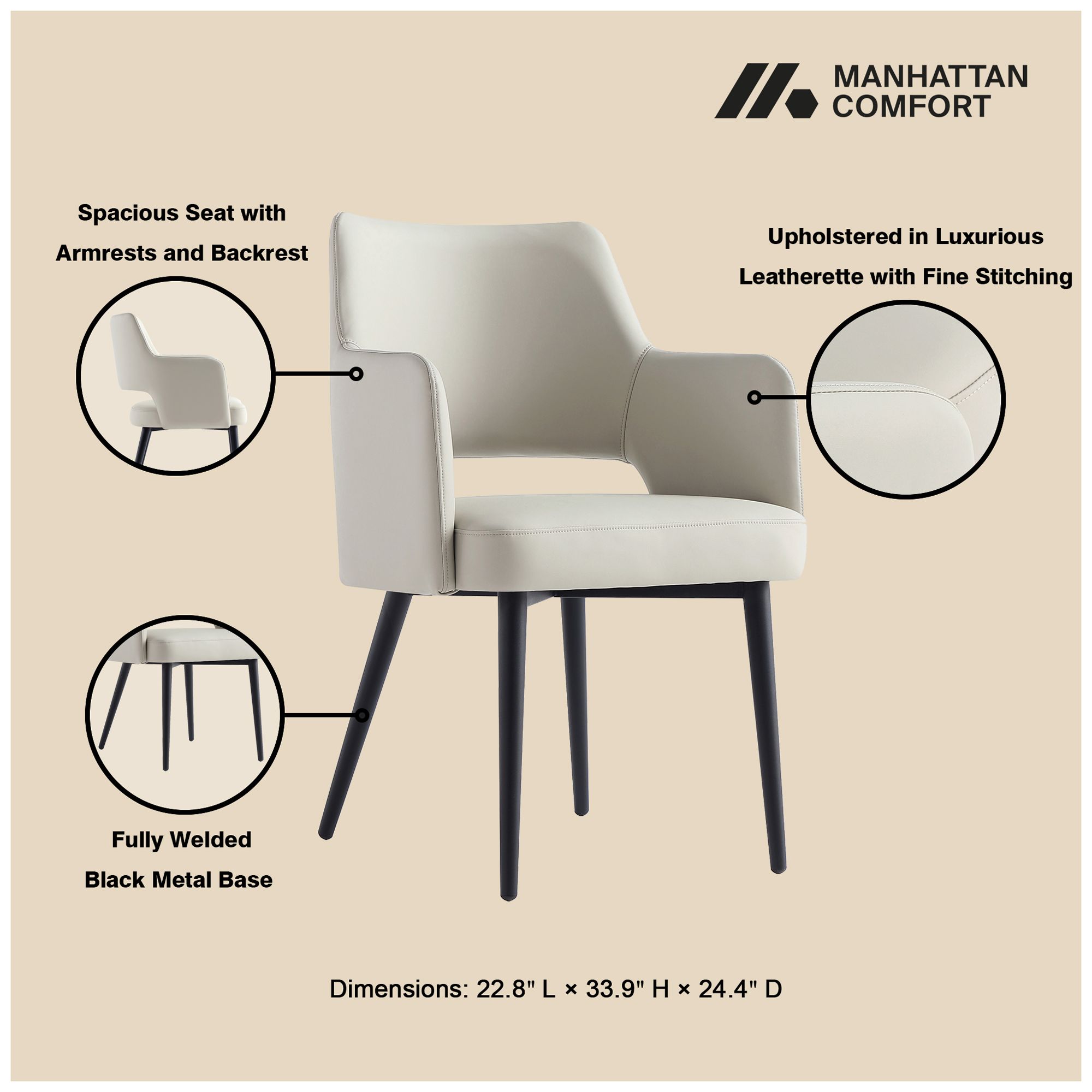 Image 7 Tremont 8-Piece Dining Chair Set more views