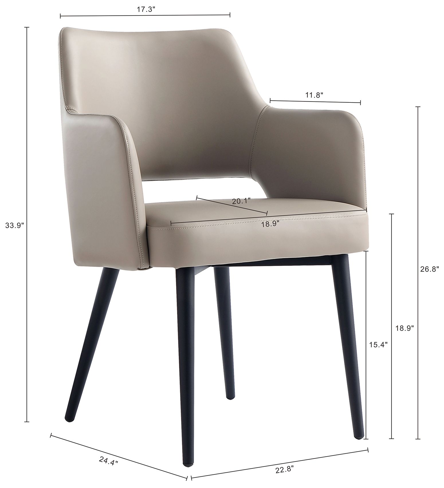 Image 6 Tremont 8-Piece Dining Chair Set more views