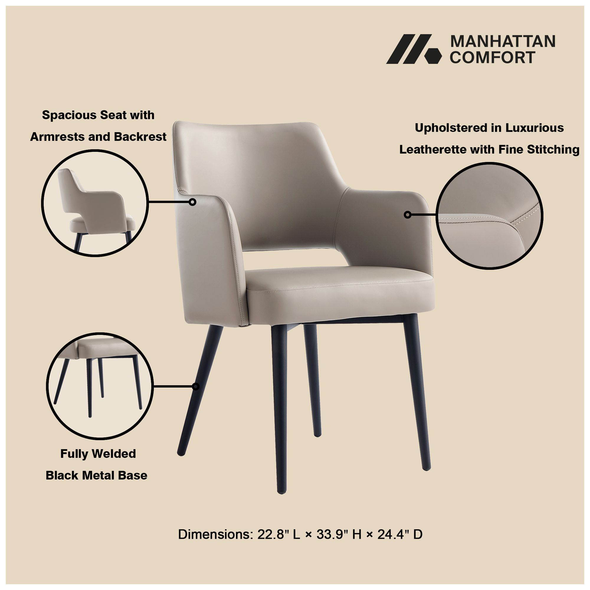 Image 7 Tremont 8-Piece Dining Chair Set more views