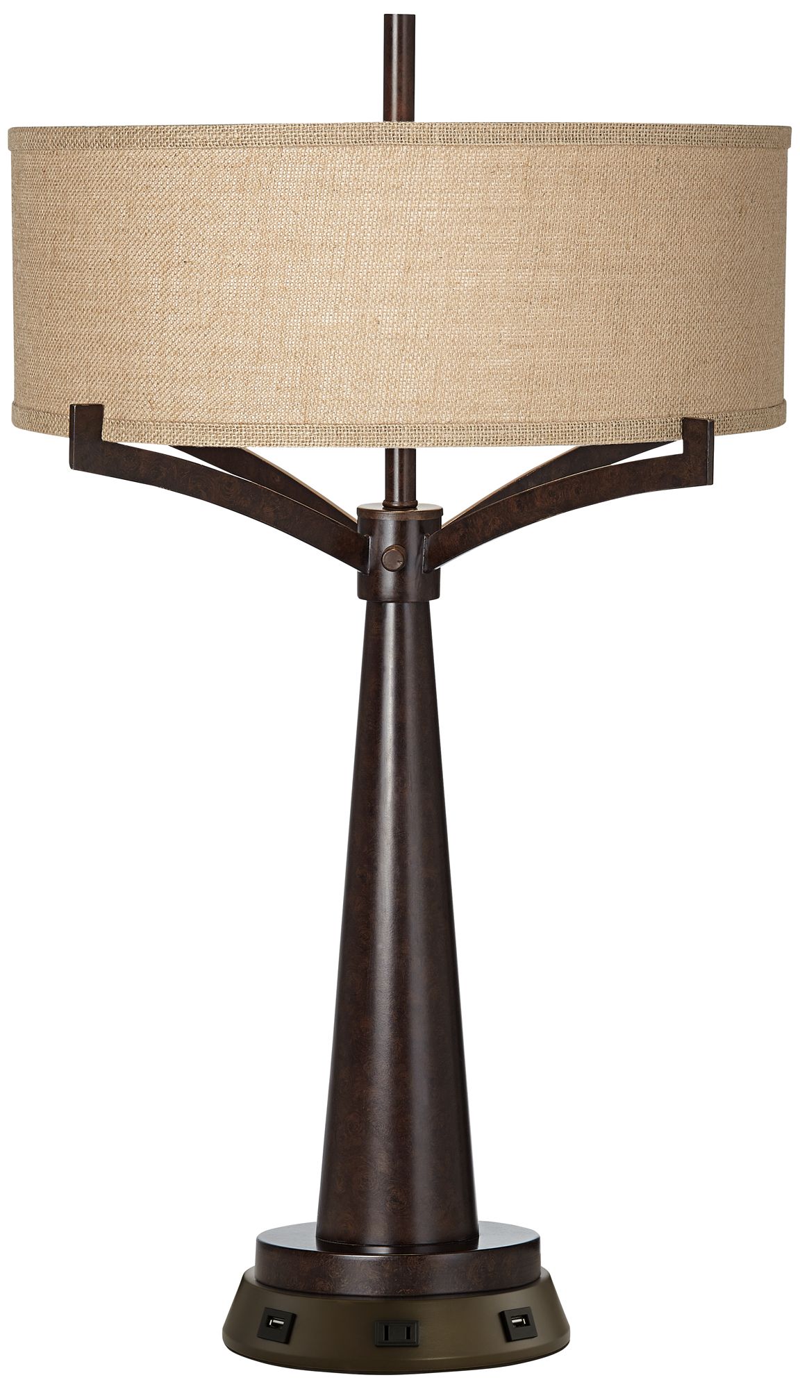 tremont bronze iron table lamp