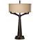 Tremont Bronze Iron Table Lamp with Workstation Base
