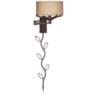Tremont Bronze Metal Swing Arm Wall Lamp with Cord Cover