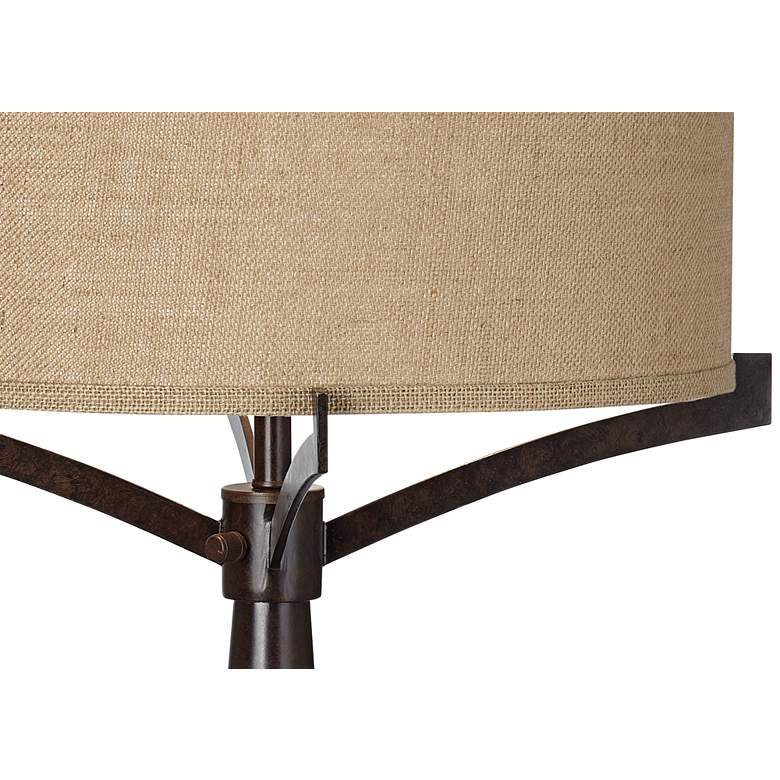 Image 7 Tremont Industrial Bronze 2-Light Table Lamp With USB Dimmer more views