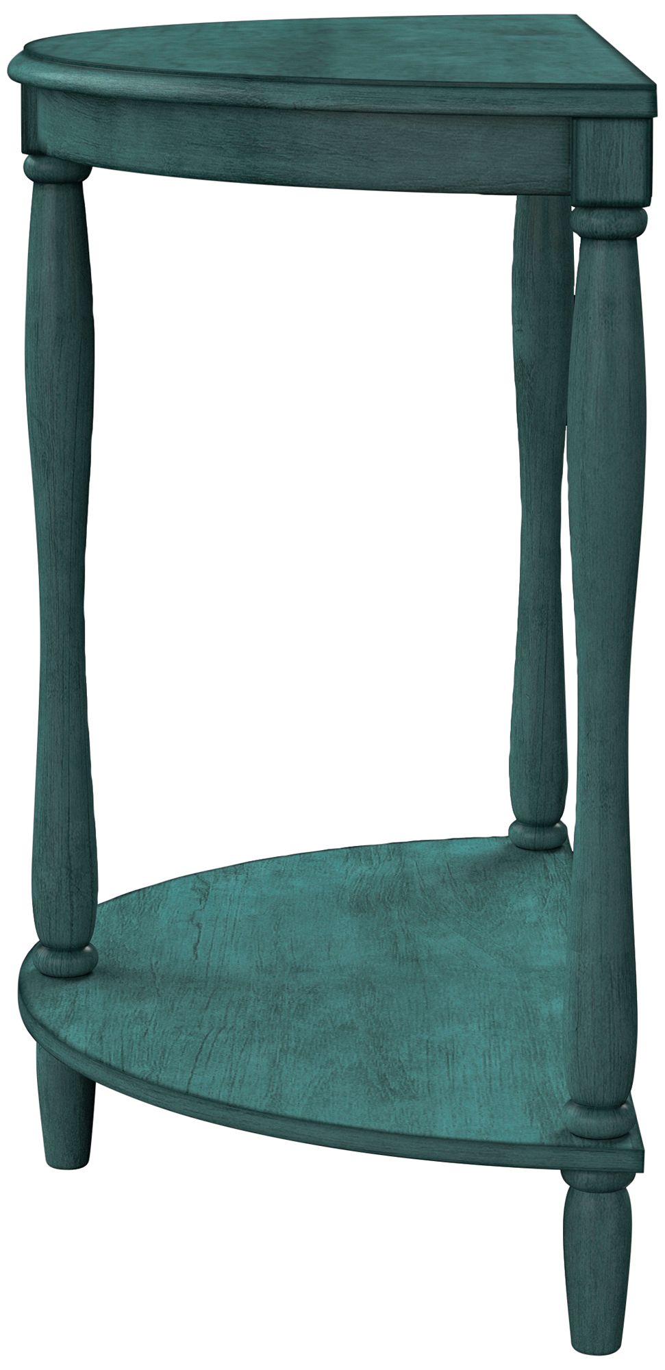 Trennis 28" Wide Antique Light Green Wood Console Table