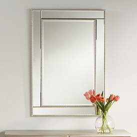 Image1 of Trenta Champagne 27" x 39" Rectangular Wall Mirror