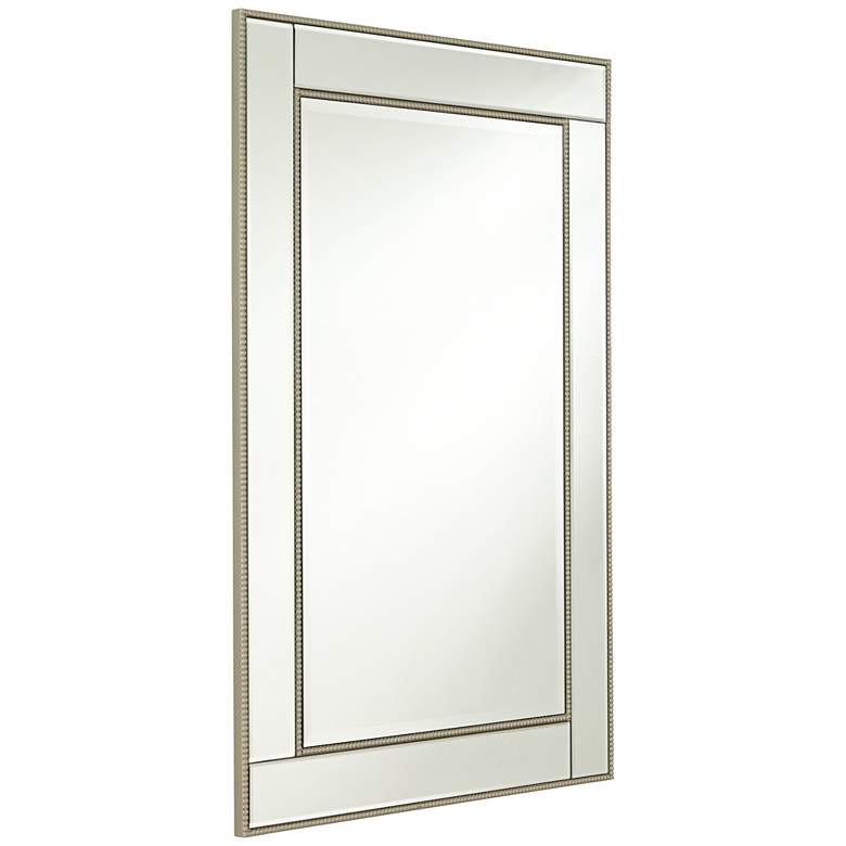 Image 6 Trenta Champagne 27" x 39" Rectangular Wall Mirror more views