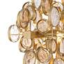 Trento 40 1/4" Wide Antique Gold 12-Light Linear Chandelier